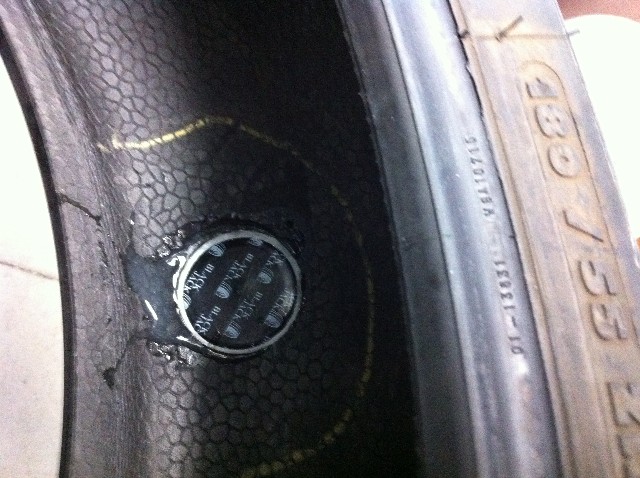 patch tubeless tire from inside