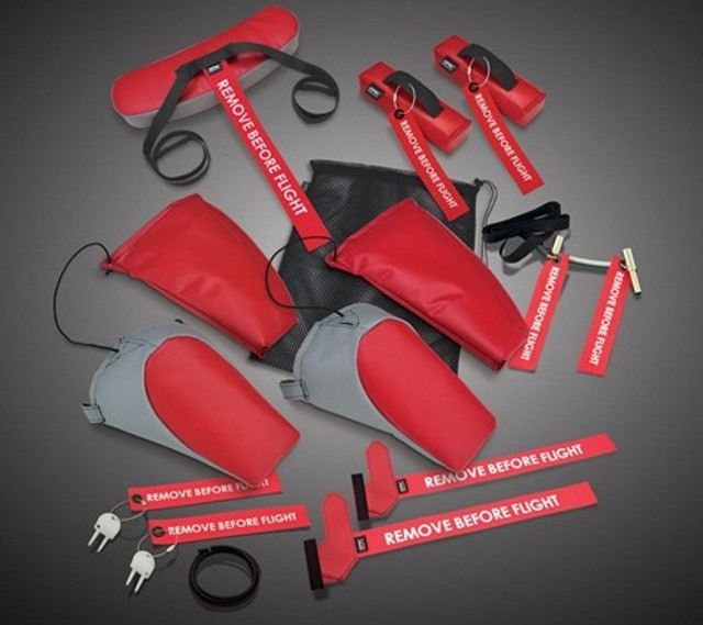 DaherSocata TBM TBM900 GROUND SUPPORT KIT PITOT COVERS STATIC COVERS