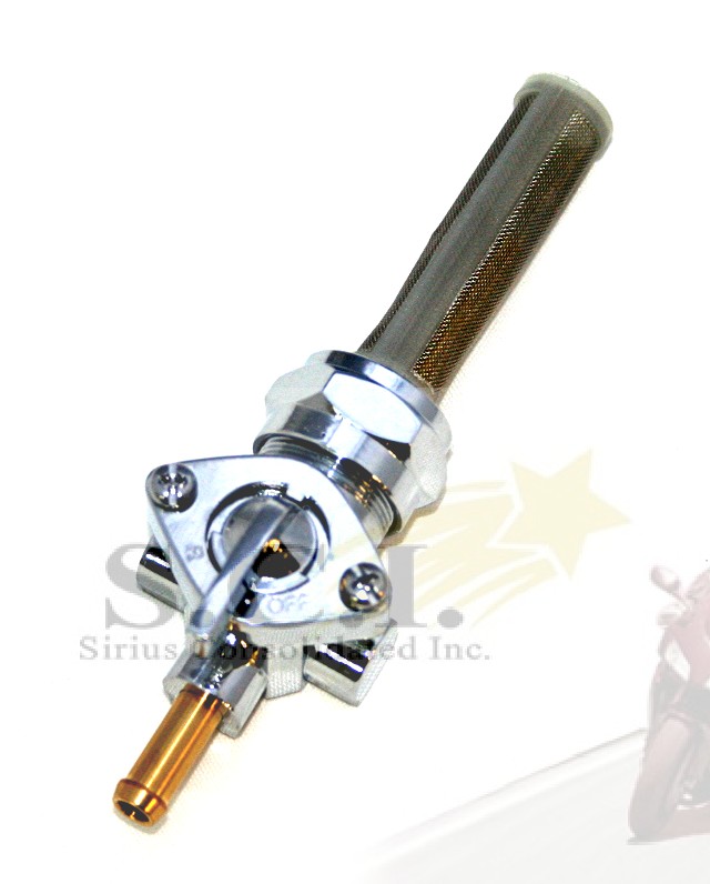 HARLEY DAVIDSON XLH883 XR1000 XL1200 XLH1000 SPORTSTER CHROME PETCOCK