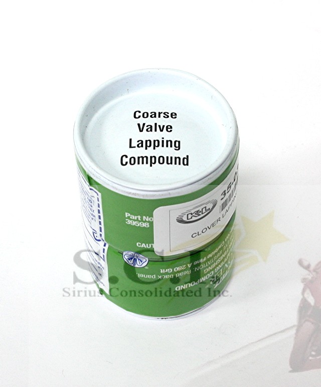 CLOVER VALVE GRINDING PASTE Lapping Compound Coarse 120 Grit 2oz Fine