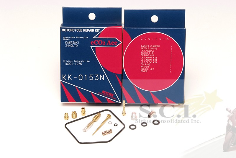 KAWASAKI KZ440 LTD KEYSTER CARB KITS 1980 1983