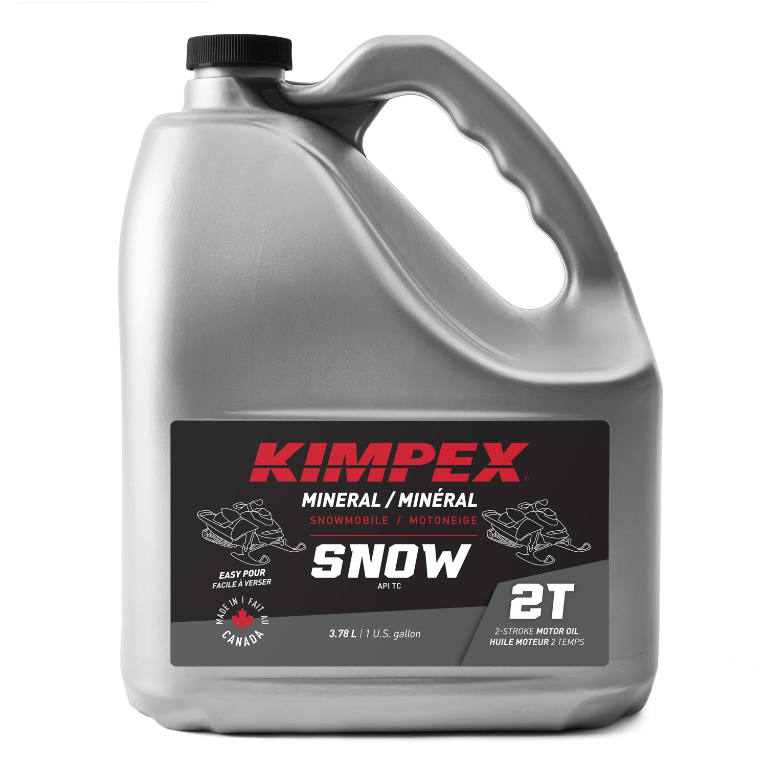 Kimpex 2 Stroke Mineral Engine Oil Snowmobile 3.78 L / 0.79 G 