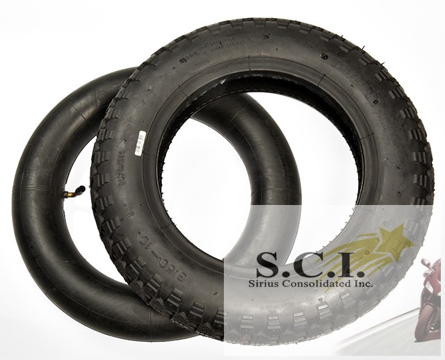 HONDA CT70 4.00x10 LIBERTY TIRE AND TR87 TUBE - THESE ARE DOT APPROVED