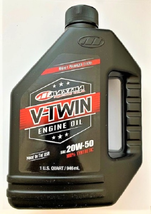 Maxima Full Synthetic V-Twin 20W50 Engine Oil 30-11901 