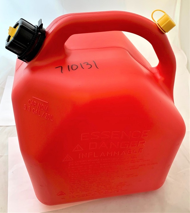 Scepter 20 Liter 5.3 Gallon Fuel Can Red