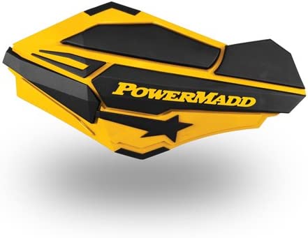 PowerMadd 34401 Yellow Black Sentinel Handguard 