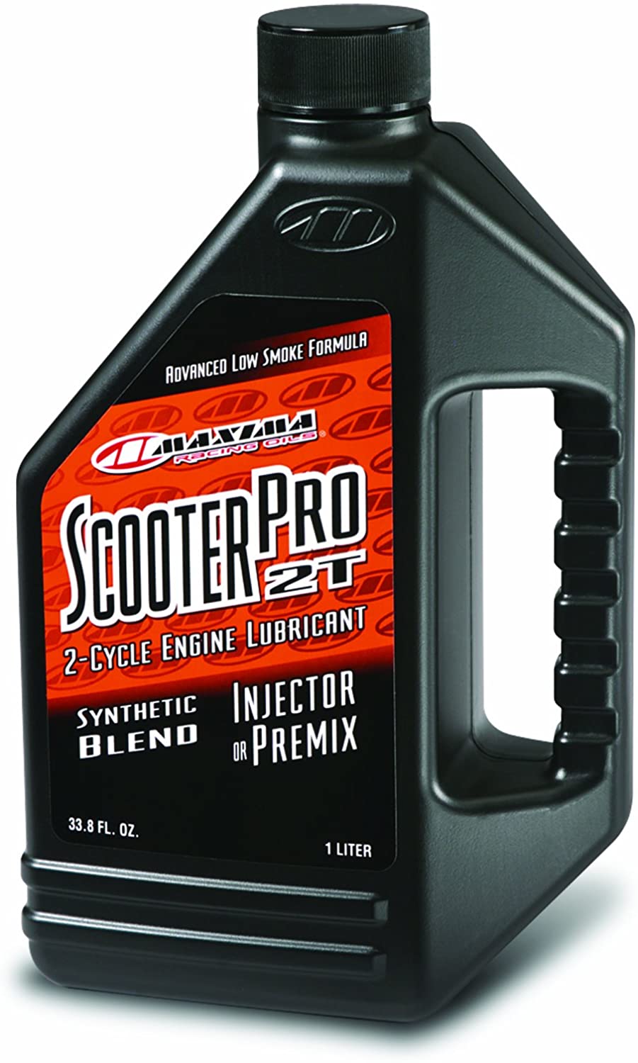 Maxima 27901 Scooter Pro 2-Stroke Synthetic Premix/Injector Oil - 1 Liter Bottle 