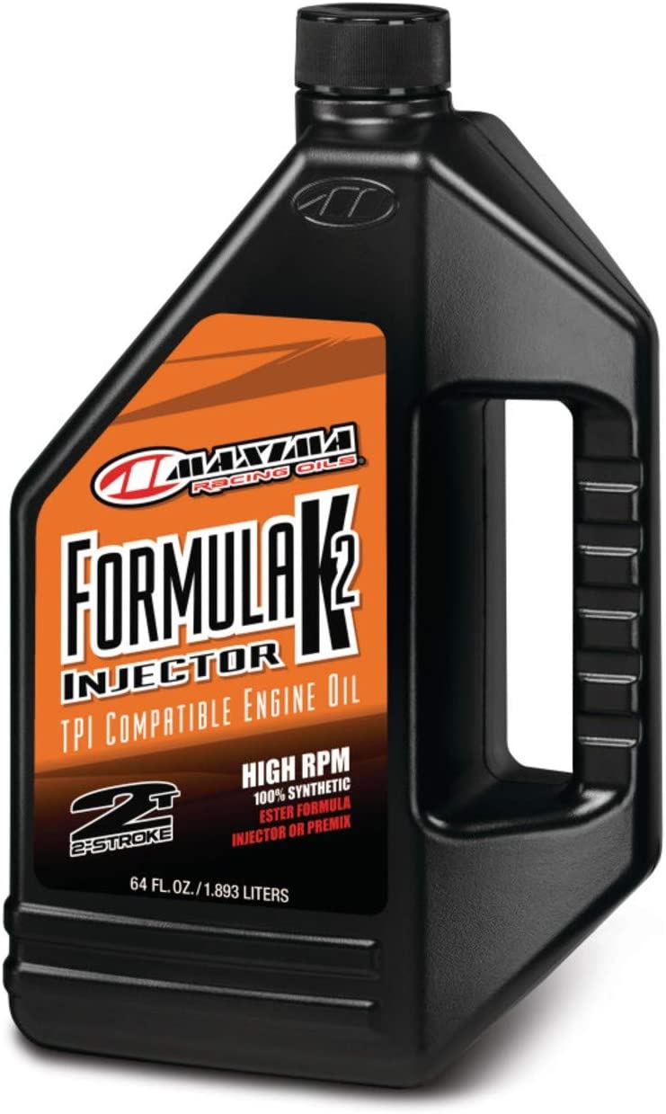 Maxima 22964 Formula K2 2-Stroke Synthetic Premix Racing Oil - 64 oz. 