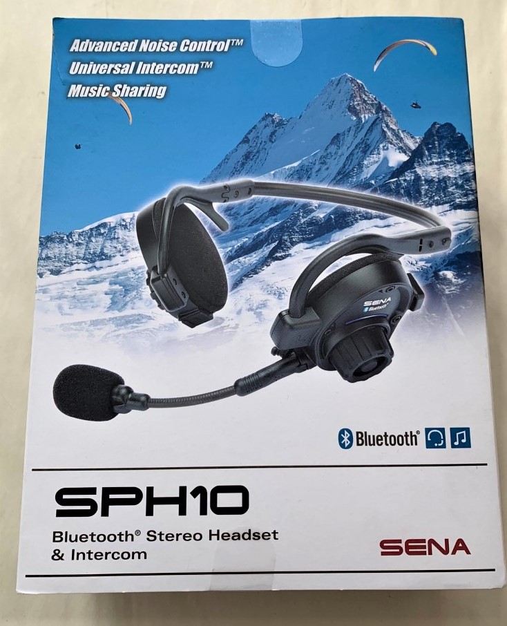 Sena SPH10H-01 Bluetooth Stereo Headset Intercom for Half-Helmets