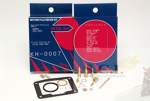 HONDA C90 CM91 C90M KEYSTER CARBURETOR REBUILD REPAIR KIT 1966 - 1969