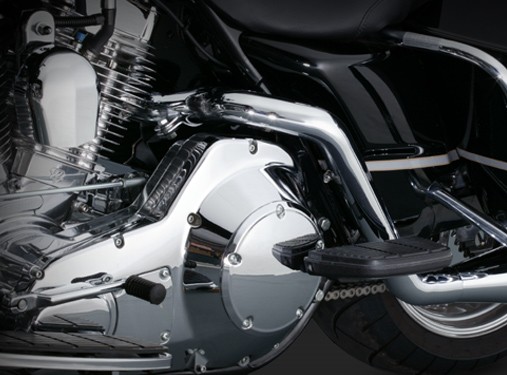 Vance Hines Harley Davidson Chrome Dresser Dual Header Pipes 16799