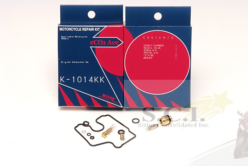 KAWASAKI ZX600 NINJA ZX-6R KEYSTER CARB REBUILD REPAIR KIT 1998