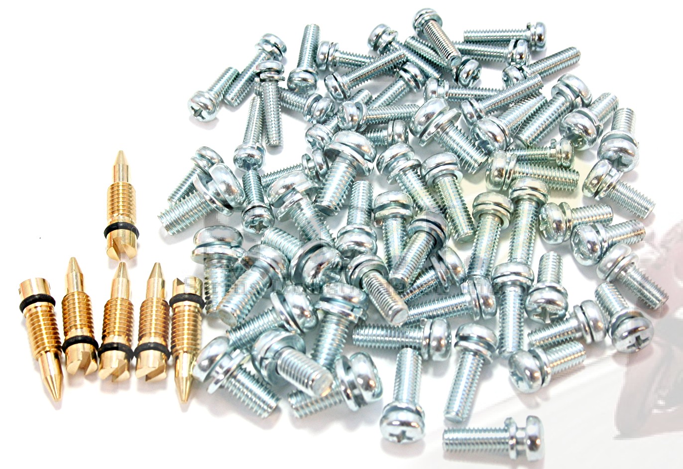 HONDA CBX 1000 CBX1000 COMPLETE CARB CARBURETOR SCREW SET AND 6 DRAIN