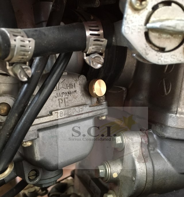 HONDA XR600 XR650R XR100R CRF100 CRF150 NSF100 AIR MIXTURE THUMB AIR