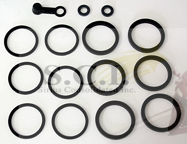 KAWASAKI ZX600G NINJA ZX-6R FRONT BRAKE CALIPER REBUILD KIT 1998