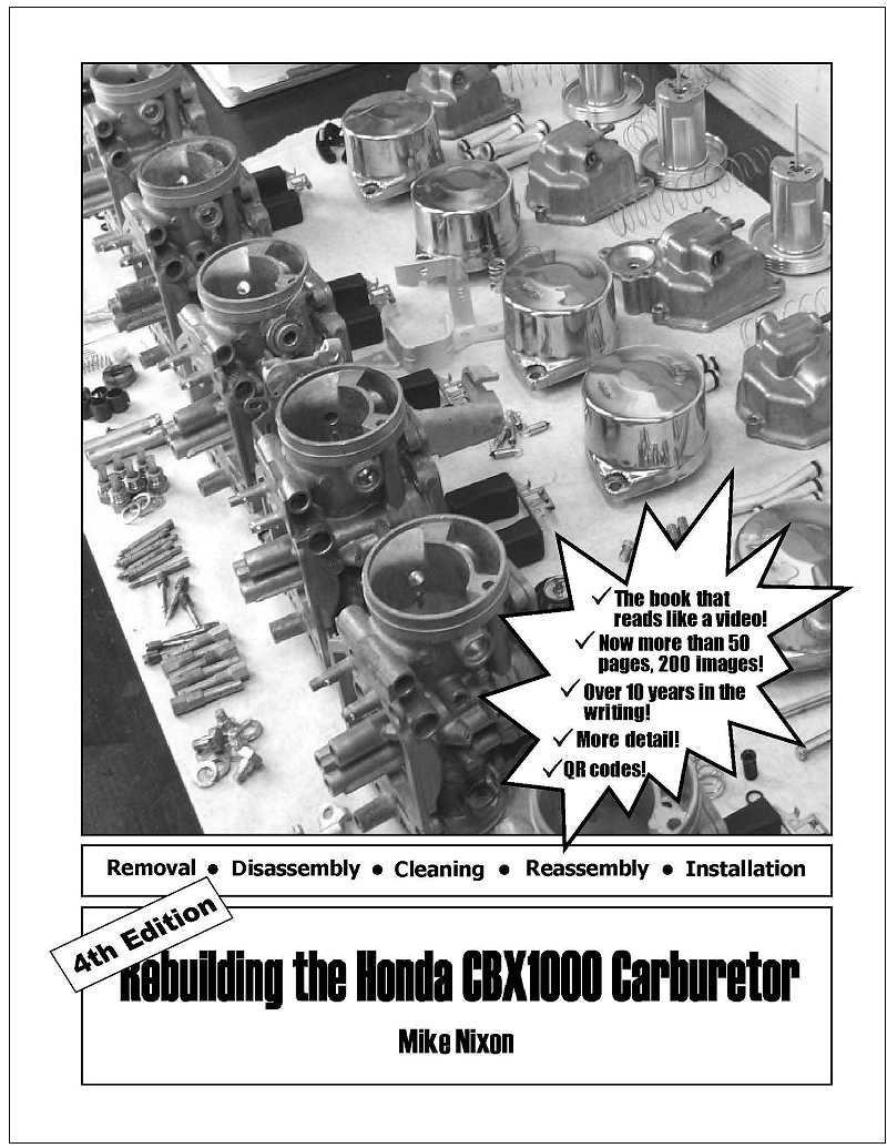 tops cover x6 Keihin 1981 Honda CBX 1000 B CBX1000 B carburettors carbs top caps 