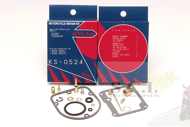 HONDA Z50 1976-1978 NEW KEYSTER CARBURETOR REPAIR REBUILD KIT SET KH