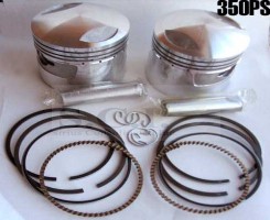 HONDA CB350 CL350 PISTON SET FOURTH OVER 1.00