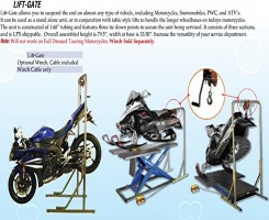 SCI LIFT GATE - MOTORCYCLE - SLED - ATV LIFT