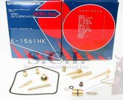 HONDA CB350 CL350 PREMIUM KEYSTER CARBURETOR REBUILD REPAIR KIT 1970 - 1973
