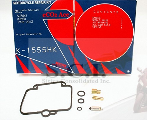 SUZUKI DR650 CARBURETOR  REPAIR KIT 1996-2013