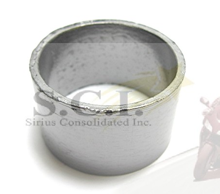 Exhaust Muffler Gasket For Kawasaki VN2000G Vulcan 2000 - Fits Part 11061-0240, Graphite