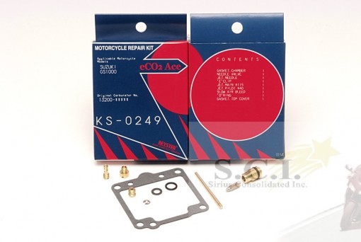 SUZUKI GS1000 KEYSTER CARBURETOR REBUILD REPAIR KIT 1980 - 1981