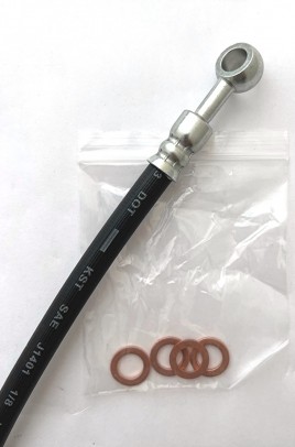 HONDA GL1000 GOLDWING FRONT BRAKE HOSE 1975 1976