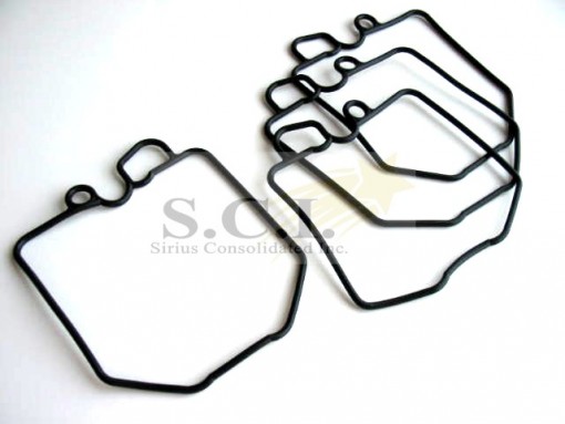 HONDA CARBURETOR VITON NON SWELLING FLOAT BOWL GASKETS SET OF FOUR