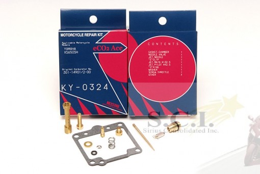 YAMAHA XS650 XS650 SPECIAL 1980 - 1981 KEYSTER CARBURETOR REBUOILD REPAIR KIT