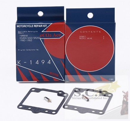 YAMAHA XS400 XS650 SR250 ECONO CARBURETOR REBUILD REPAIR KIT 1980 - 1983