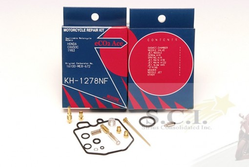 HONDA CX650C CX650 C  KEYSTER CARBURETOR REBUILD REPAIR KIT 1983