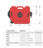 ROTOPAX 1.75 Gallon 6.6 Liter Gasoline CAN