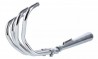 HONDA CB400F CHROME EXHAUST SYSTEM 1975 - 1977
