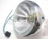 6 1/4 UNIVERSAL CHROME HEADLIGHT WITH H4 Bulb